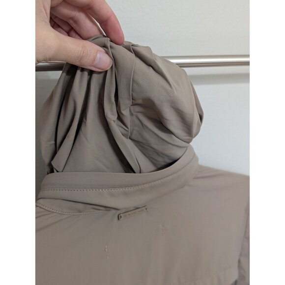 Blanc Noir Mastermind 2.0 Jacket Tan Military Hood Size S Full Zip Cargo - Picture 7 of 11